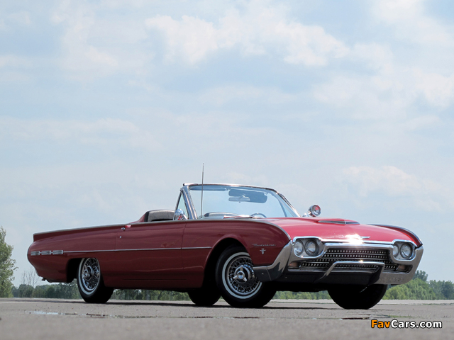 Images of Ford Thunderbird Sports Roadster 1962 (640 x 480)