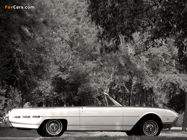 Images of Ford Thunderbird 1962 (640 x 480)