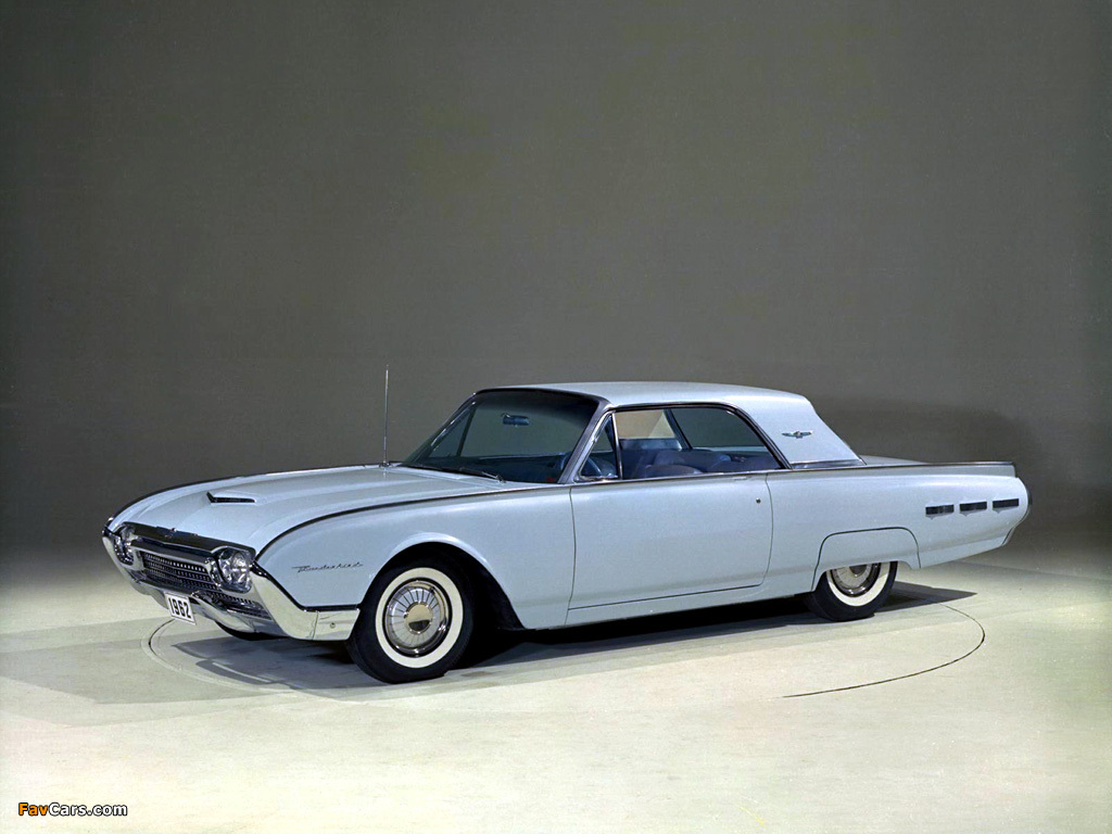 Images of Ford Thunderbird Hardtop Coupe (63A) 1962 (1024 x 768)