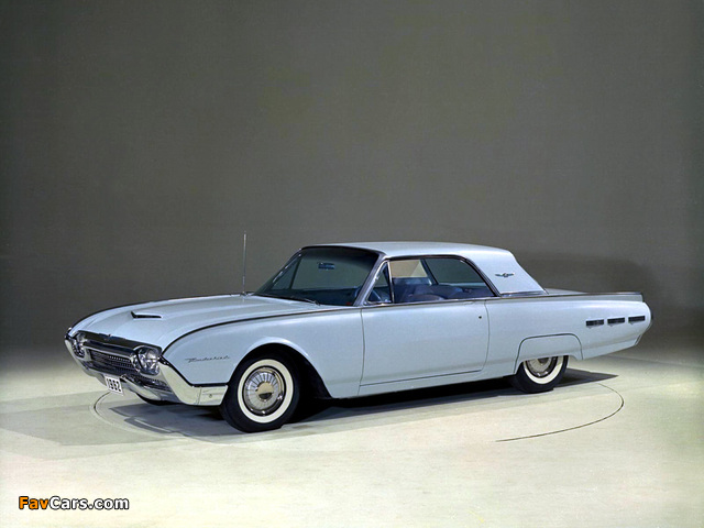 Images of Ford Thunderbird Hardtop Coupe (63A) 1962 (640 x 480)