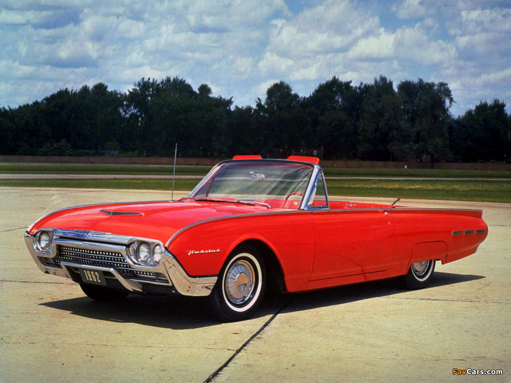 Images of Ford Thunderbird 1962 (1024 x 768)