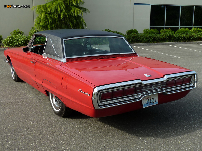 Images of Ford Thunderbird Town Landau Coupe (63D) 1966 (800 x 600)