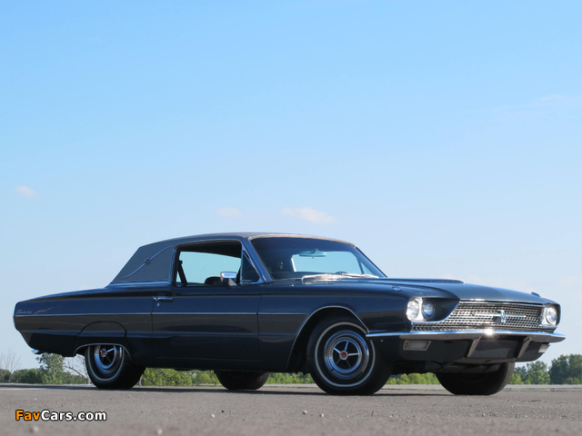 Images of Ford Thunderbird Town Landau Coupe (63D) 1966 (640 x 480)