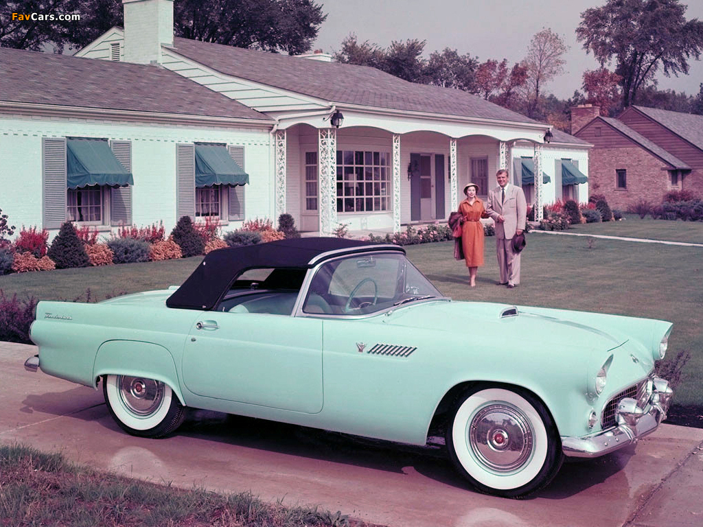 Photos of Ford Thunderbird 1955 (1024 x 768)