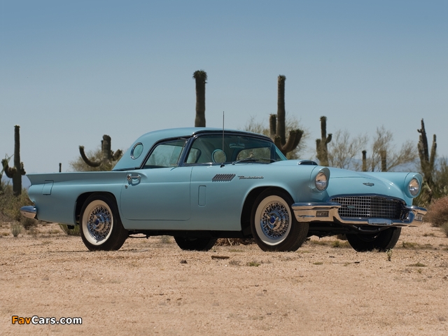 Photos of Ford Thunderbird 1957 (640 x 480)