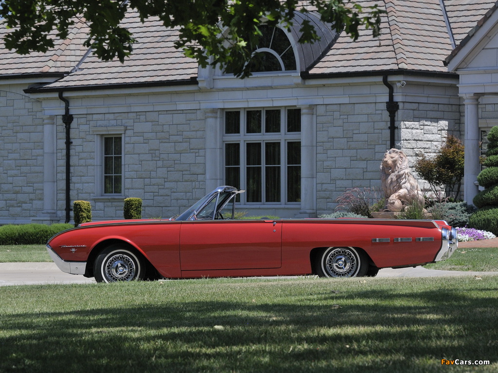 Photos of Ford Thunderbird Sports Roadster 1962 (1024 x 768)