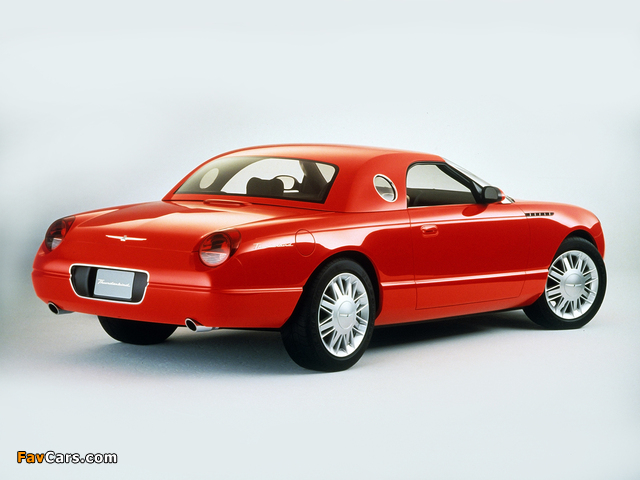 Photos of Ford Thunderbird Sports Roadster Concept 2001 (640 x 480)
