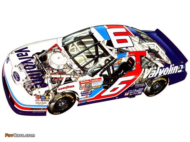 Photos of Ford Thunderbird NASCAR Race Car 2005 (640 x 480)