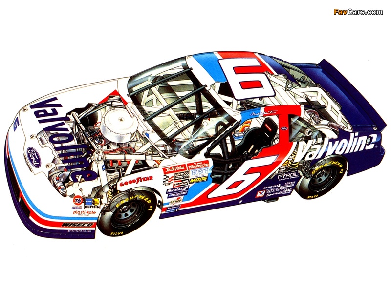 Photos of Ford Thunderbird NASCAR Race Car 2005 (800 x 600)