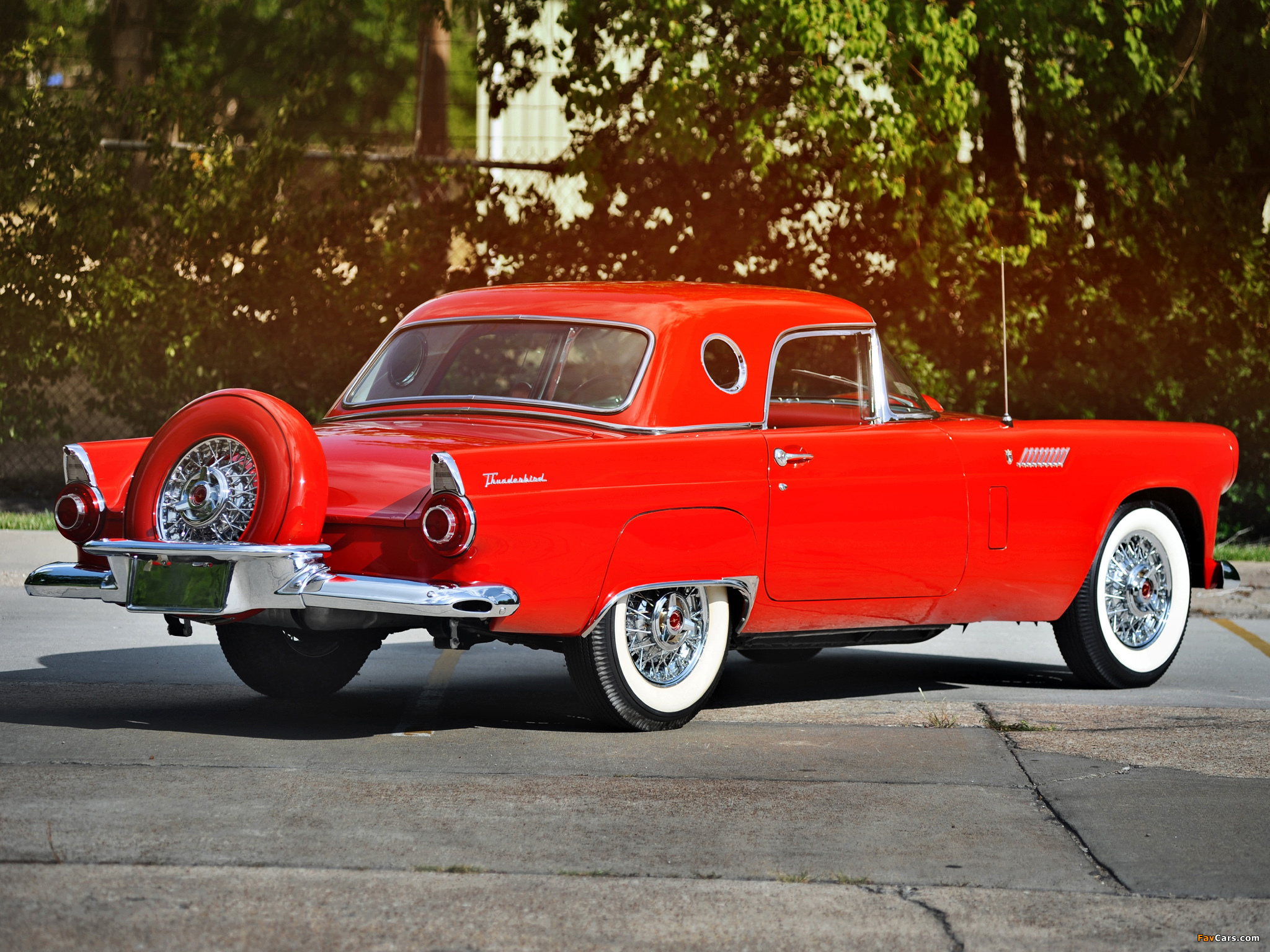 Pictures of Ford Thunderbird 1956 (2048 x 1536)