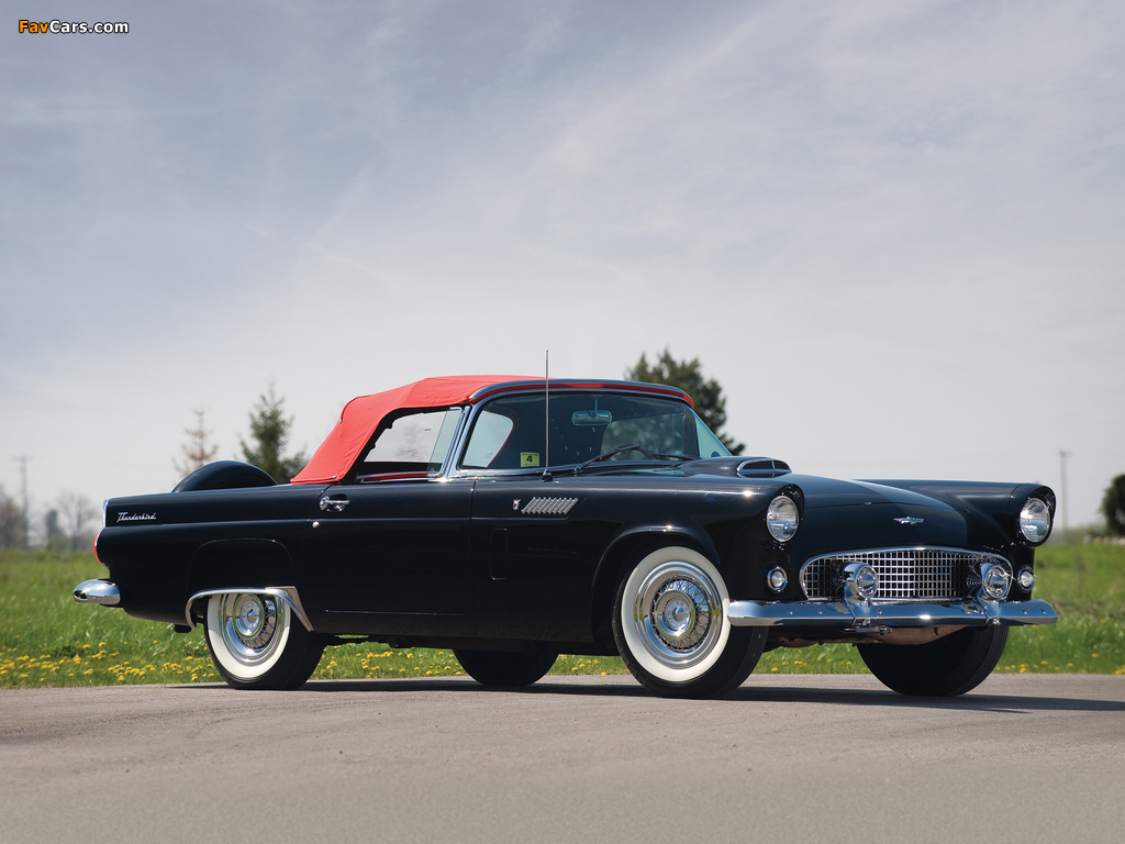Pictures of Ford Thunderbird 1956 (1024 x 768)