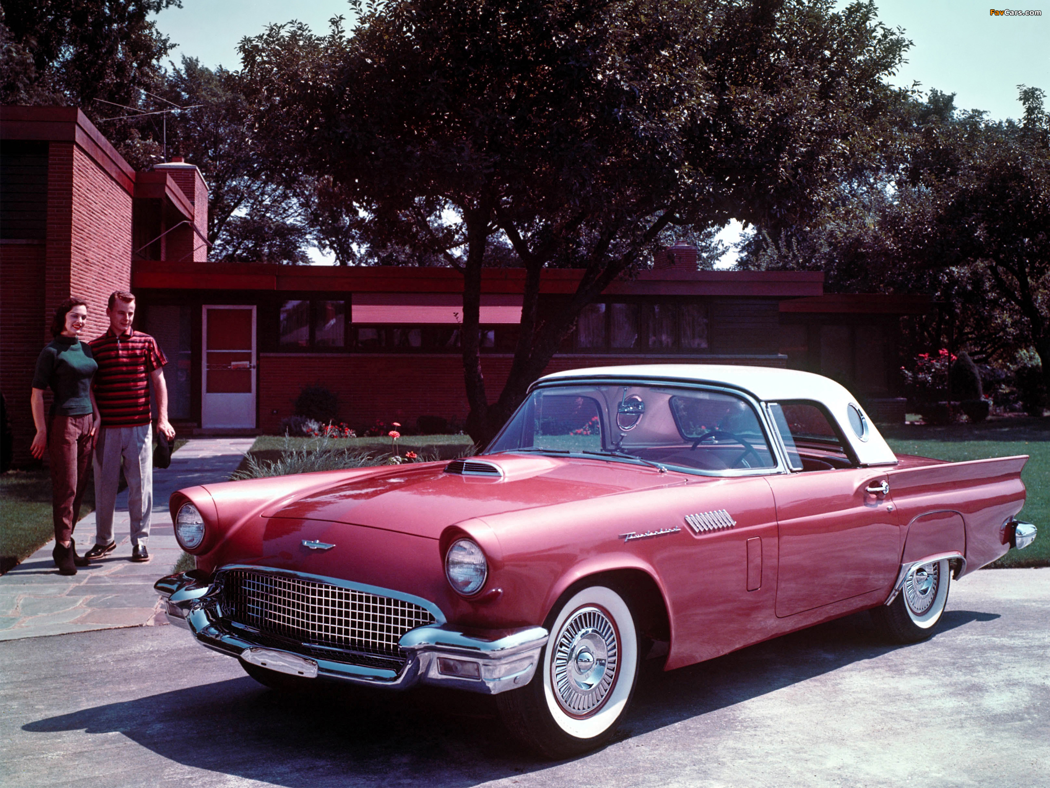 Pictures of Ford Thunderbird 1957 (2048 x 1536)