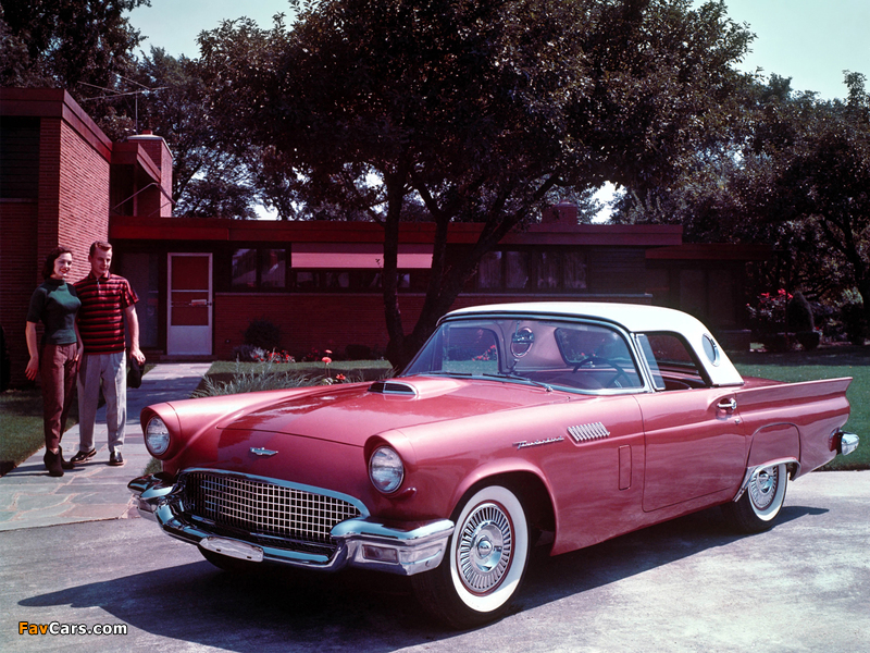 Pictures of Ford Thunderbird 1957 (800 x 600)