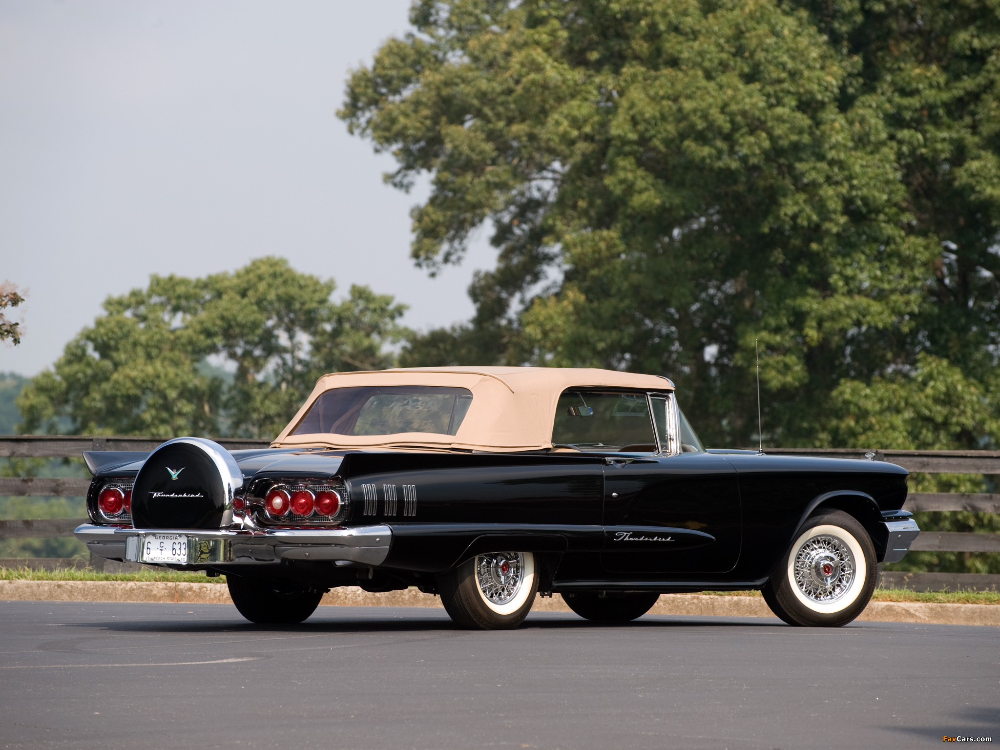 Pictures of Ford Thunderbird 1958 (2048 x 1536)