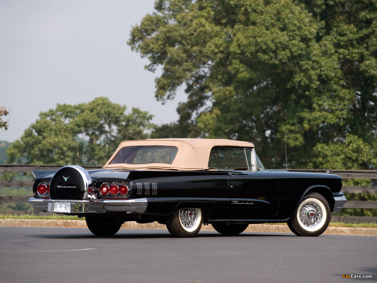 Pictures of Ford Thunderbird 1958 (1280 x 960)