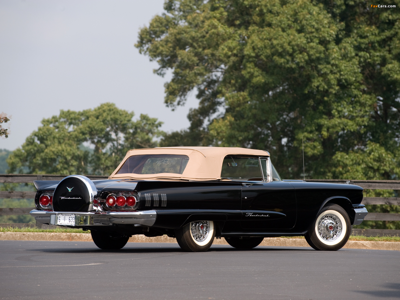 Pictures of Ford Thunderbird 1958 (1600 x 1200)