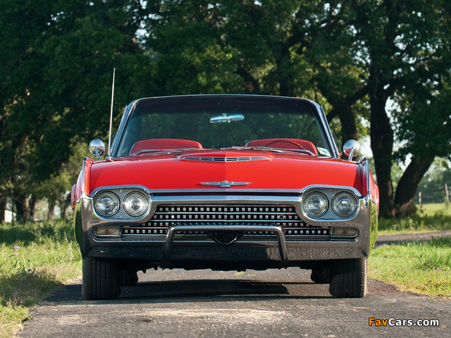 Pictures of Ford Thunderbird Sports Roadster 1962 (640 x 480)