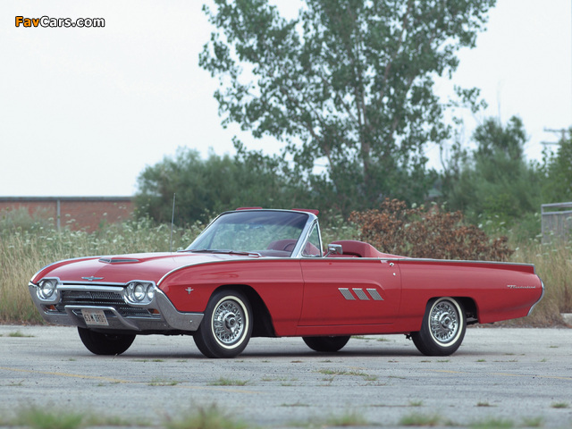 Pictures of Ford Thunderbird 1963 (640 x 480)