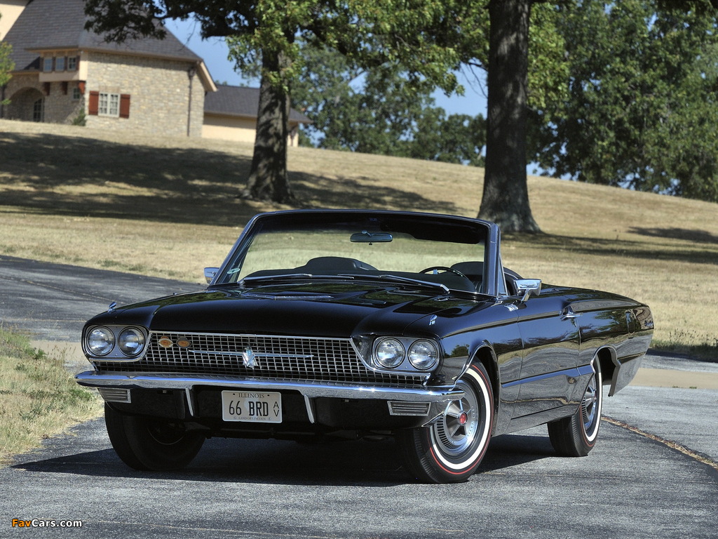 Pictures of Ford Thunderbird Convertible (76A) 1966 (1024 x 768)