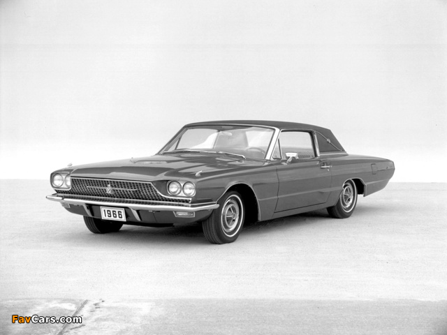 Pictures of Ford Thunderbird Town Landau Coupe (63D) 1966 (640 x 480)