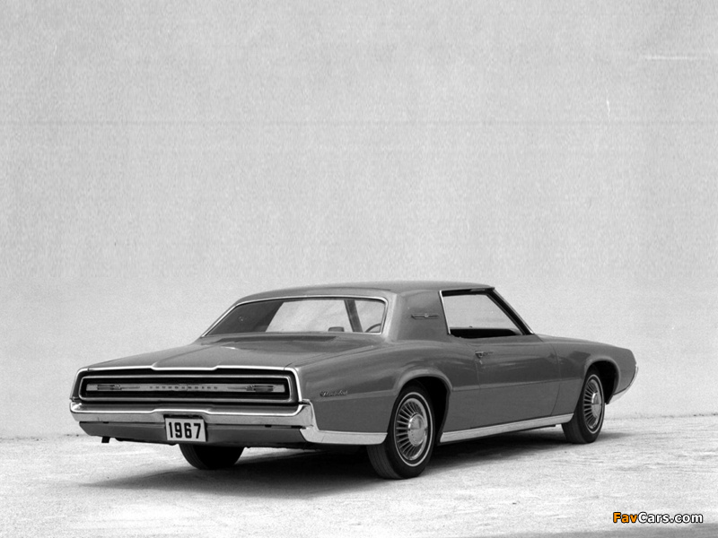 Pictures of Ford Thunderbird Hardtop Coupe 1967 (800 x 600)