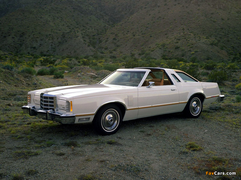 Pictures of Ford Thunderbird T-Roof Convertible 1979 (800 x 600)