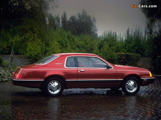 Pictures of Ford Thunderbird 1983–86 (640 x 480)