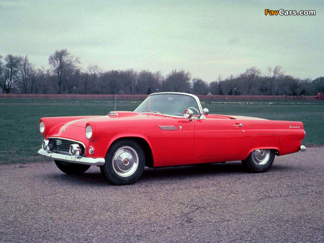 Ford Thunderbird 1955 wallpapers (640 x 480)