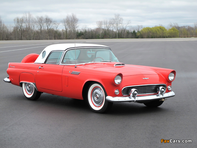 Ford Thunderbird 1956 wallpapers (640 x 480)