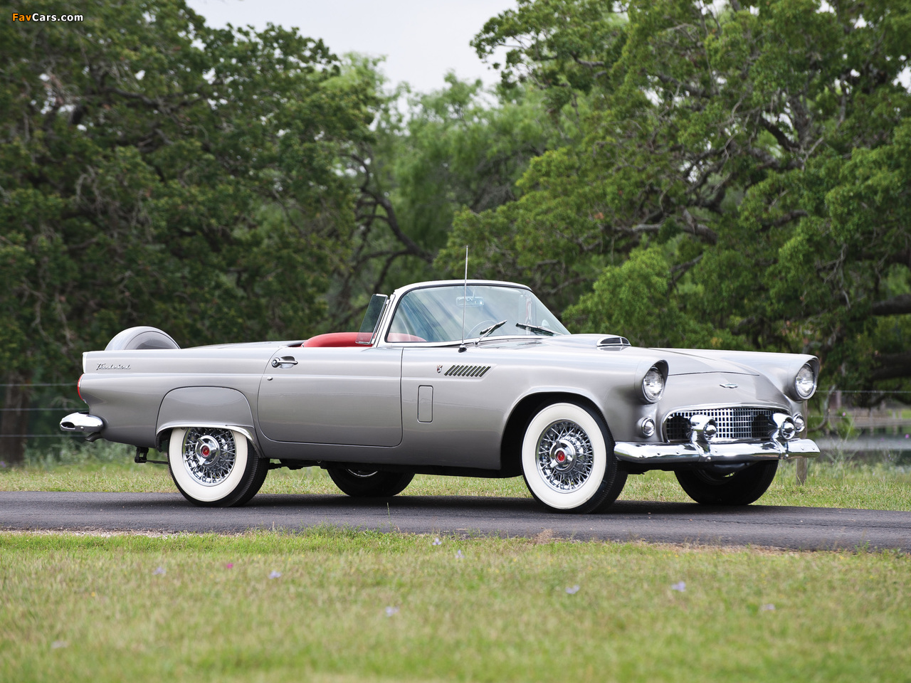 Ford Thunderbird 1956 wallpapers (1280 x 960)