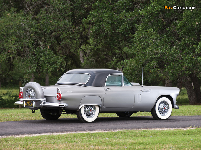 Ford Thunderbird 1956 wallpapers (640 x 480)