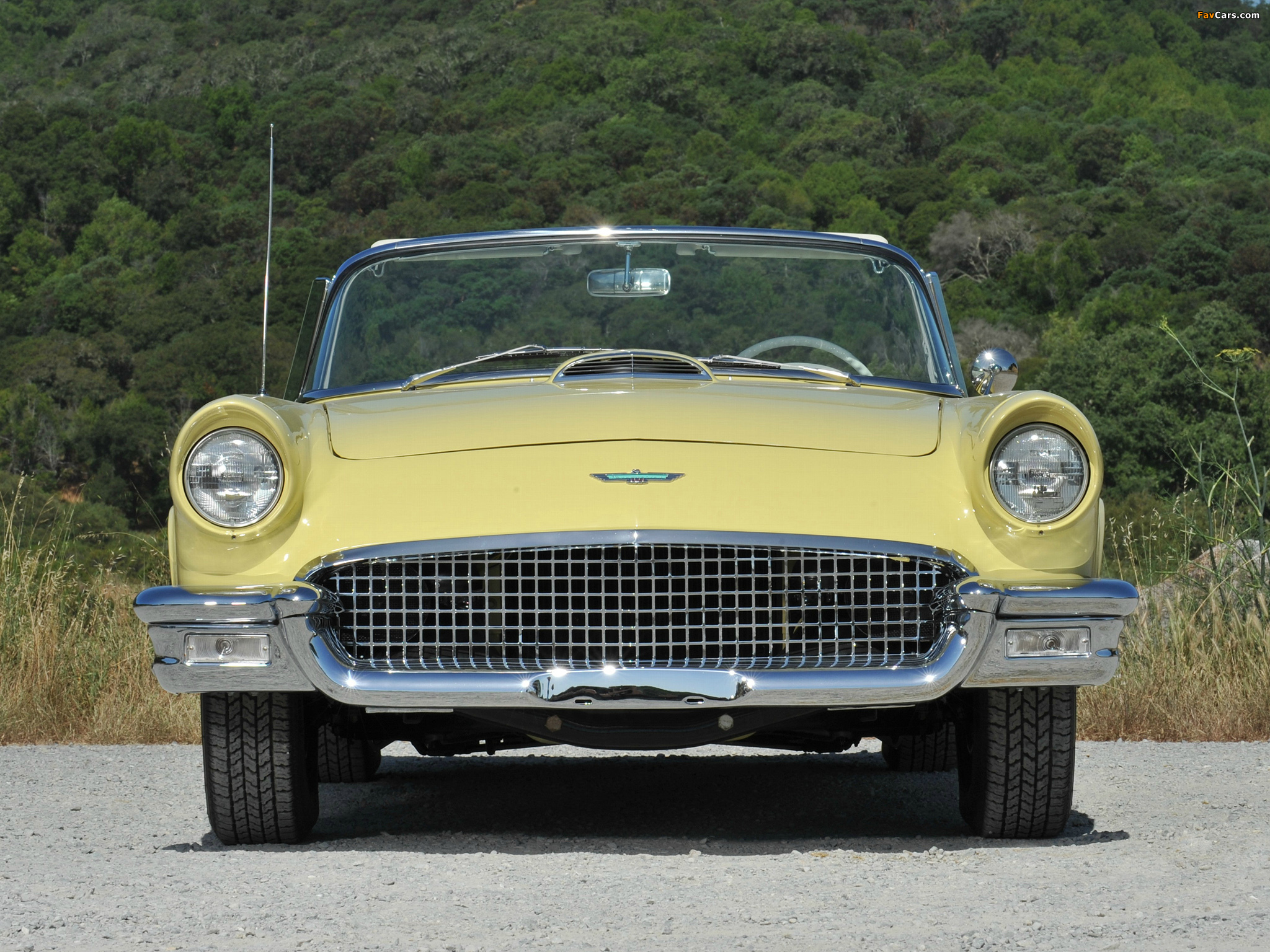 Ford Thunderbird 1957 wallpapers (2048 x 1536)