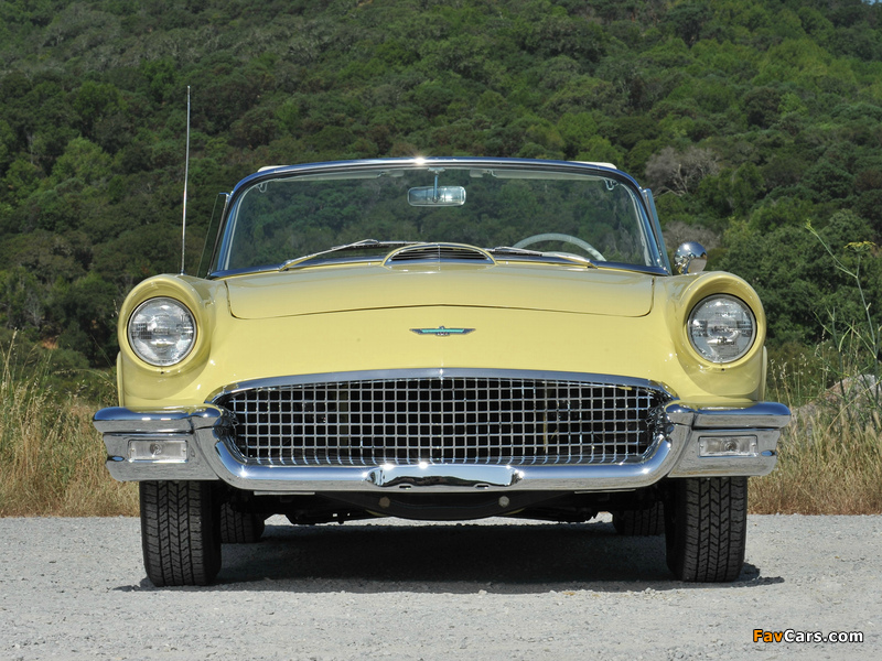 Ford Thunderbird 1957 wallpapers (800 x 600)
