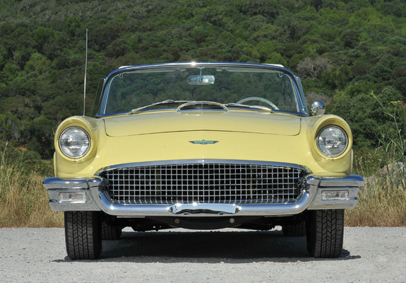 Ford Thunderbird 1957 wallpapers