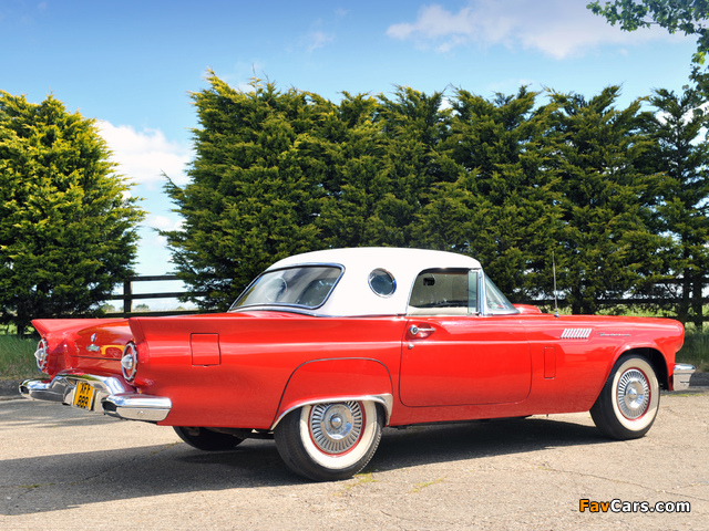 Ford Thunderbird 1957 wallpapers (640 x 480)