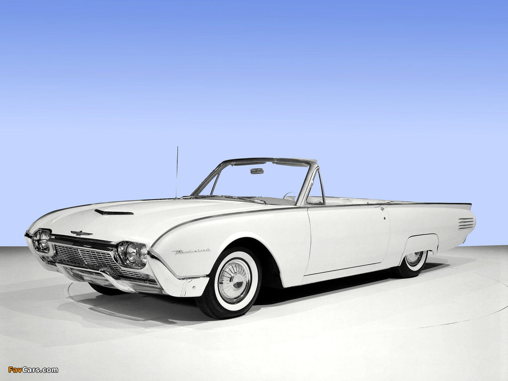 Ford Thunderbird 1961 wallpapers (1024 x 768)