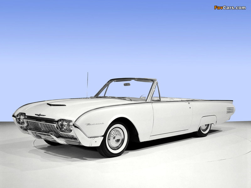 Ford Thunderbird 1961 wallpapers (800 x 600)