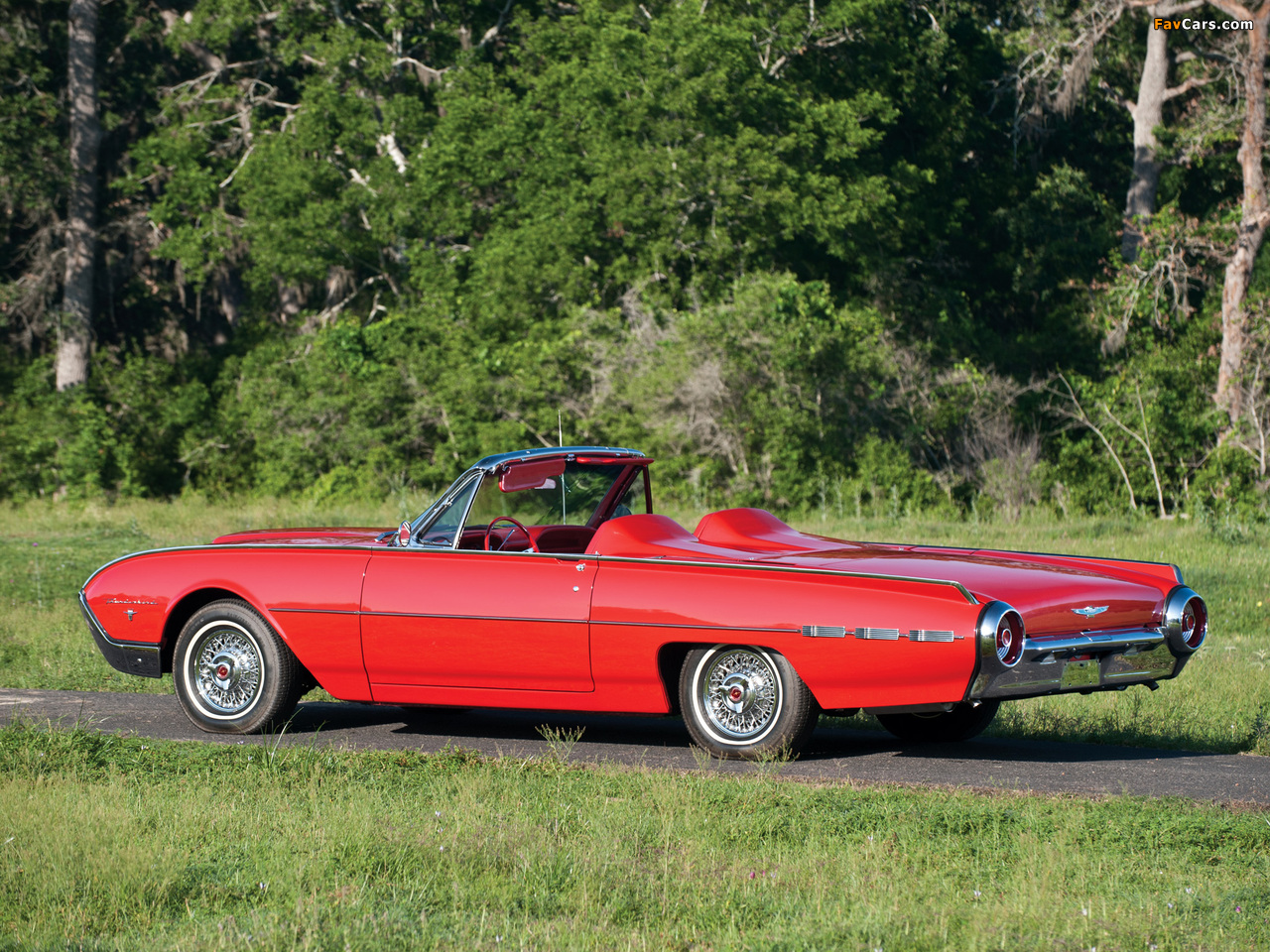 Ford Thunderbird Sports Roadster 1962 wallpapers (1280 x 960)