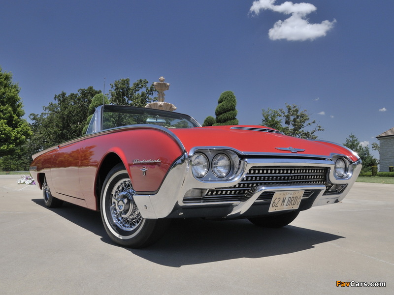 Ford Thunderbird Sports Roadster 1962 wallpapers (800 x 600)