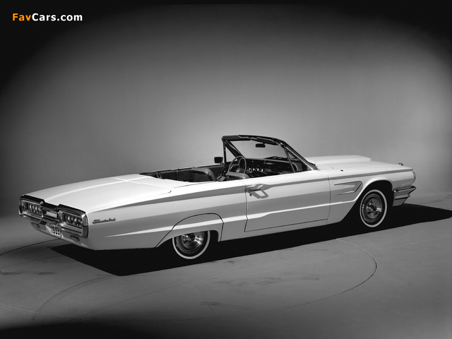 Ford Thunderbird 1964–66 wallpapers (640 x 480)