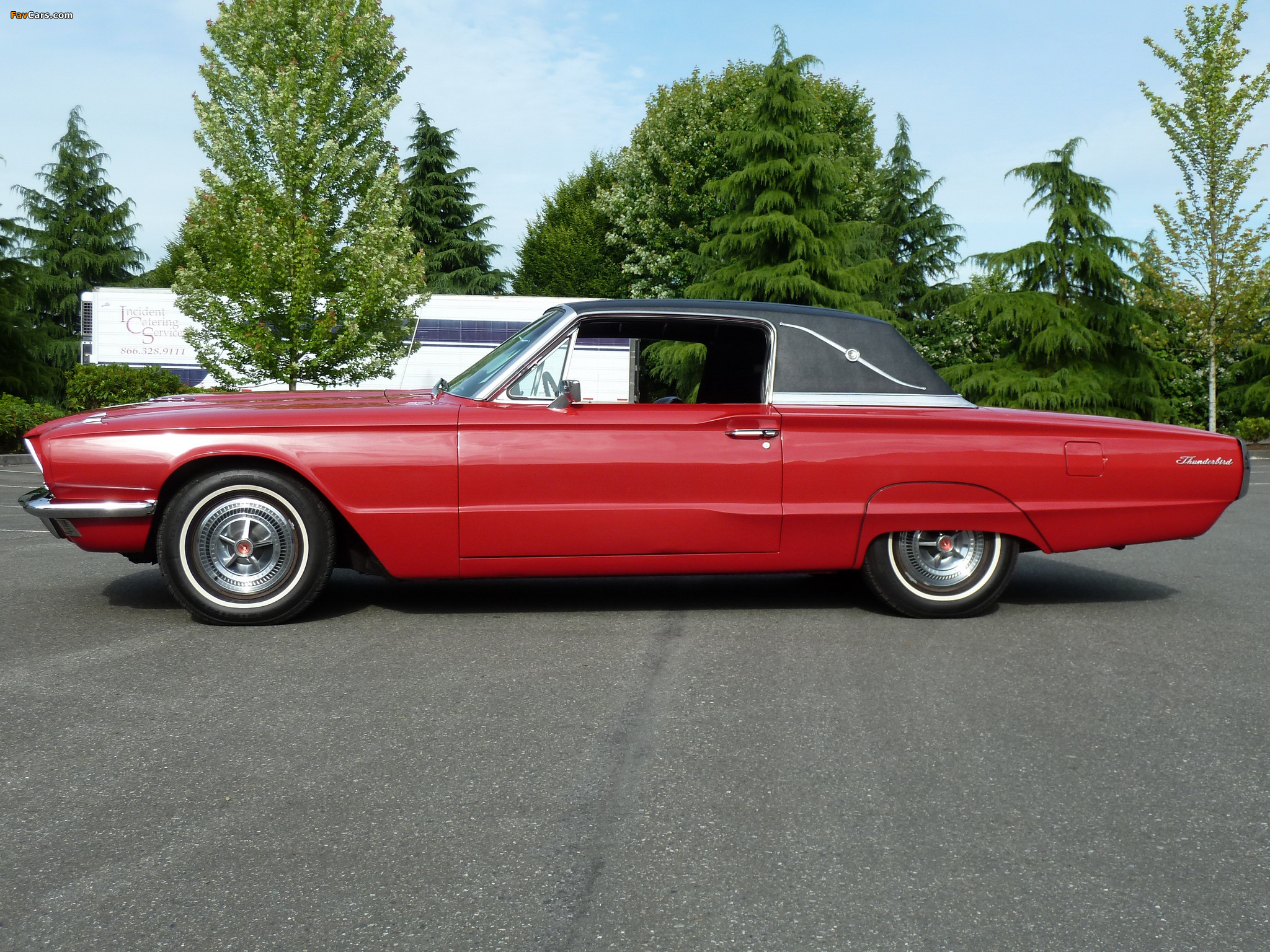 Ford Thunderbird Town Landau Coupe (63D) 1966 wallpapers (2048 x 1536)