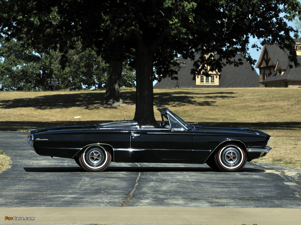 Ford Thunderbird Convertible (76A) 1966 wallpapers (1024 x 768)