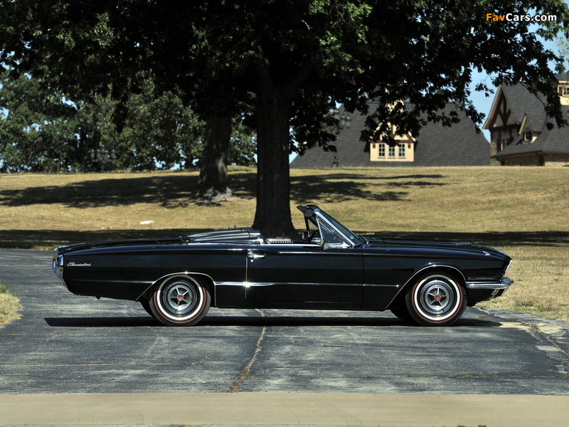 Ford Thunderbird Convertible (76A) 1966 wallpapers (800 x 600)