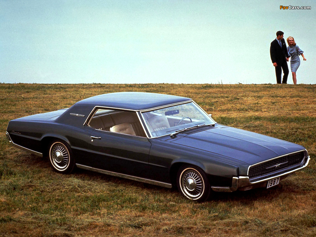 Ford Thunderbird Hardtop Coupe 1967 wallpapers (1024 x 768)