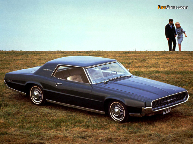 Ford Thunderbird Hardtop Coupe 1967 wallpapers (640 x 480)