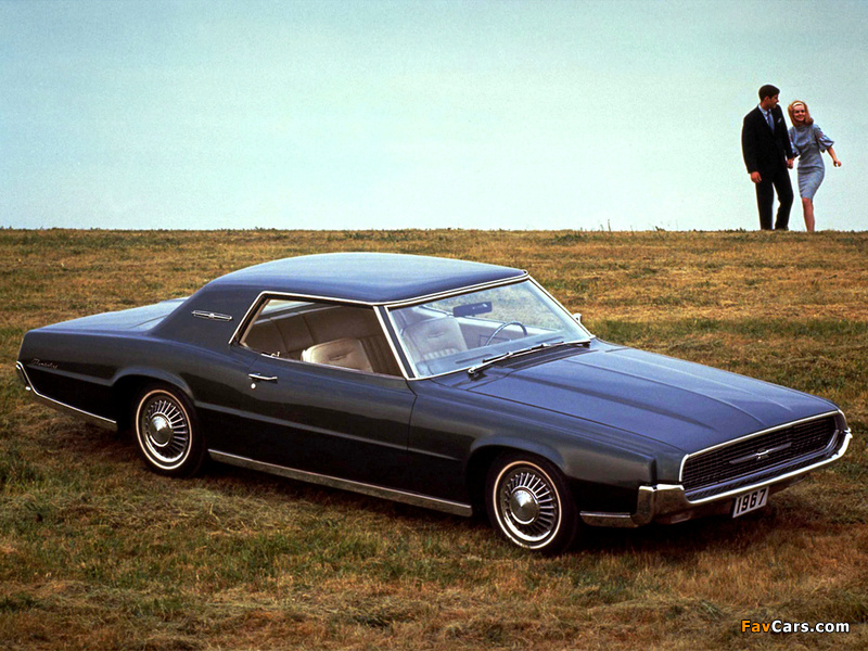 Ford Thunderbird Hardtop Coupe 1967 wallpapers (800 x 600)