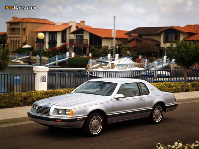 Ford Thunderbird 1983–86 wallpapers (640 x 480)