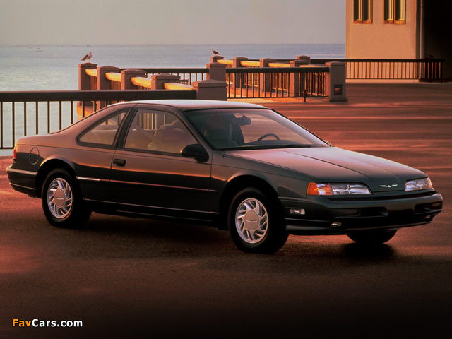 Ford Thunderbird 1989–93 wallpapers (640 x 480)