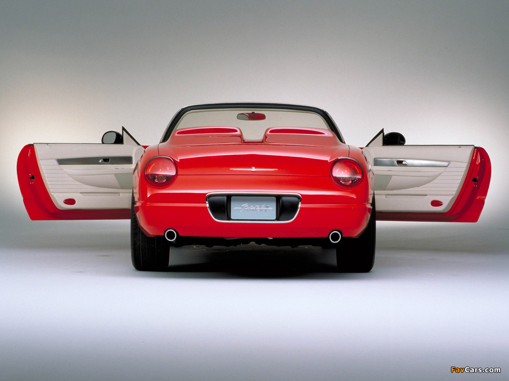 Ford Thunderbird Sports Roadster Concept 2001 wallpapers (1024 x 768)