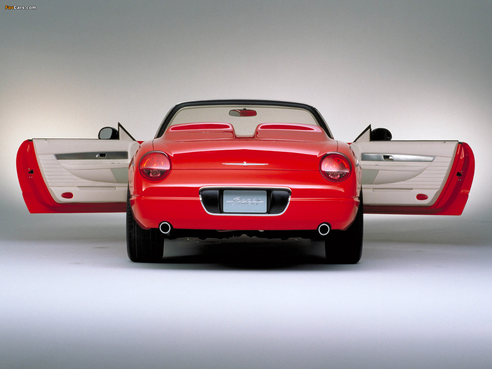 Ford Thunderbird Sports Roadster Concept 2001 wallpapers (1600 x 1200)